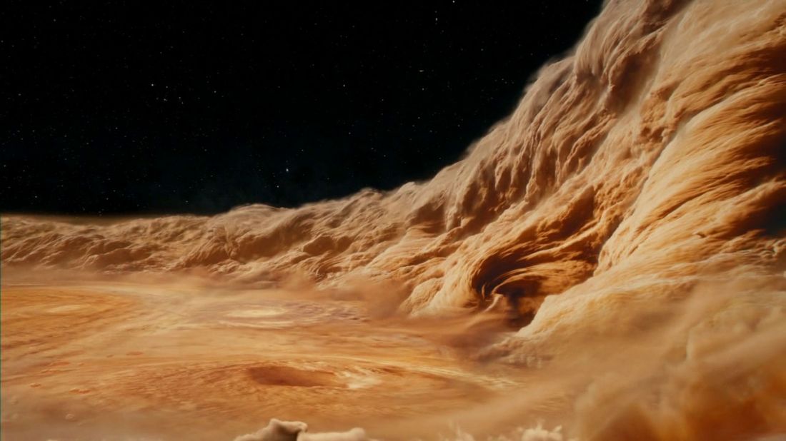 La Grande tâche rouge de Jupiter vue de l'intérieur
